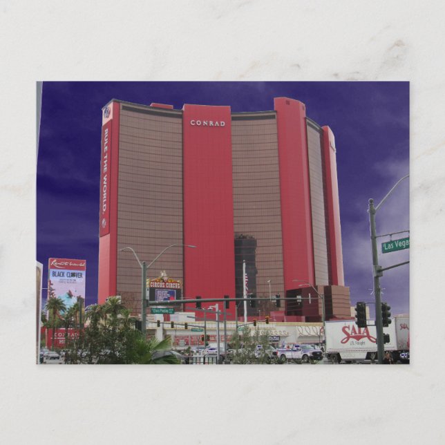 Resorts World International Las Vegas Postcard (Front)