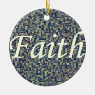 Resounding Faith Ceramic Tree Decoration