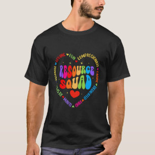 Resource Squad Teacher Team Special Education IEP T-Shirt