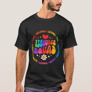 Resource Squad Teacher Team Special Education Iep T-Shirt