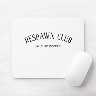 Respawn Club Eat Sleep Respawn Gamer Mouse Mat