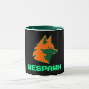 RESPAWN – Neon Gamer Fox Logo Mug