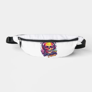 Respawn Ready � Funny Gamer Skull Bum Bags