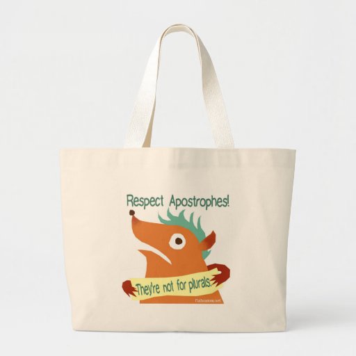 Image of Respect Apostrophes -- bag