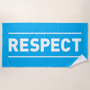 Respect Beach Towel