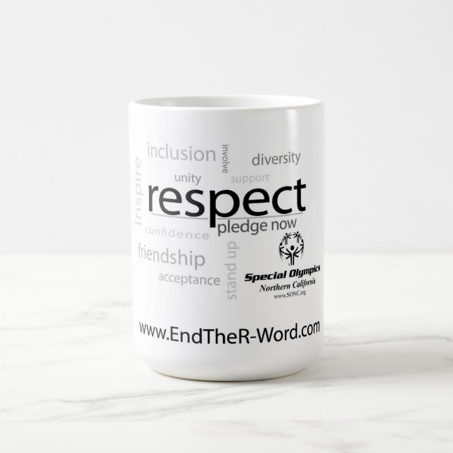 Respect coffee mug (Center)
