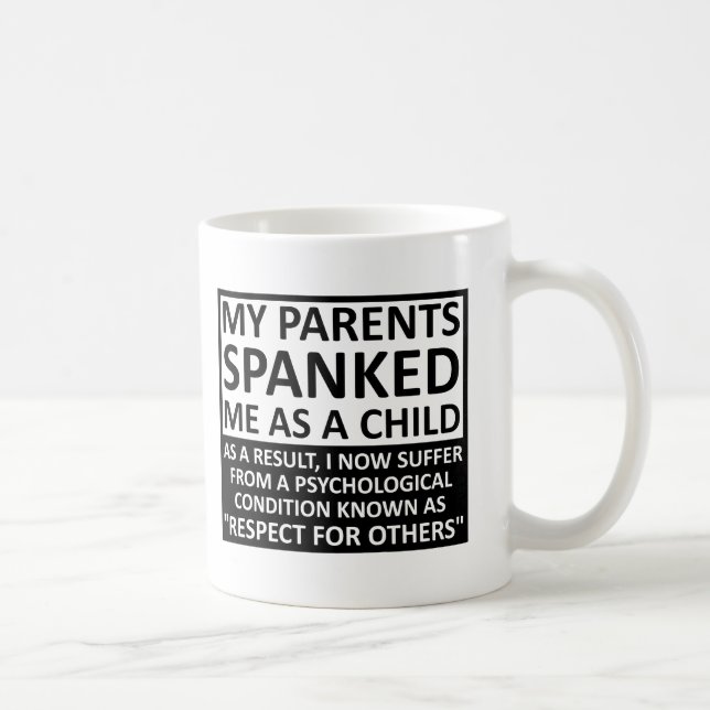 Respect for Others Funny Mug (Right)