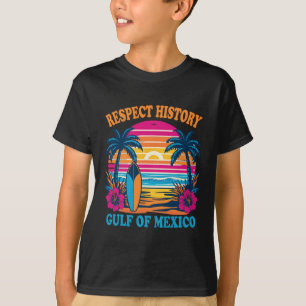 Respect Historygulf Of Mexico Summer Vacation Men T-Shirt