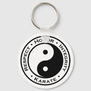Respect Honour Integrity Karate Key Ring