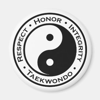 Respect Honour Integrity Taekwondo Magnet