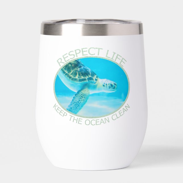 Respect Life, Keep the Ocean Clean (Back)