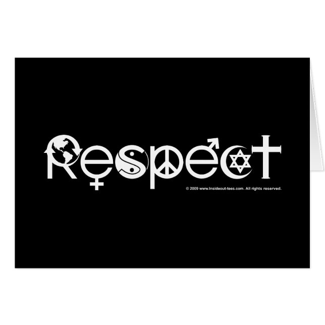 Respect Mother Earth - Recycle Save The Planet (Front Horizontal)