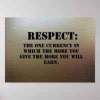 Respect on chrome plating.