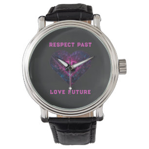Respect Past Love Future Design Watch