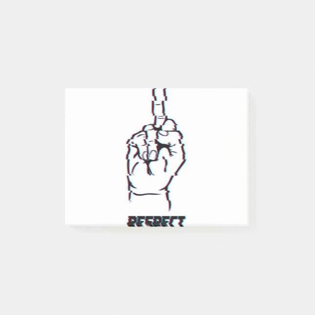 Respect Post-it Notes (Front)