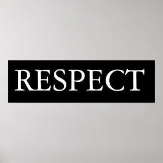 Respect Poster