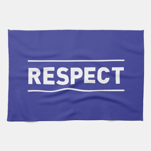 Respect Tea Towel (Horizontal)