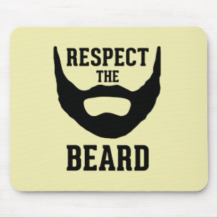 Respect The Beard Mouse Mat