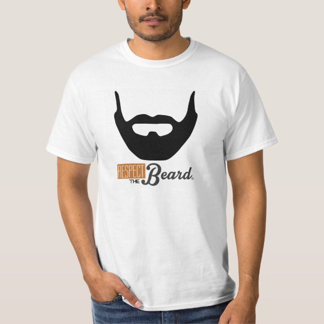 Respect the Beard T-Shirt (Front)