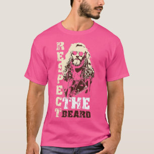 Respect the beard World Beard Day 2 T-Shirt