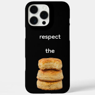 Respect the biscuit phone case