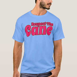 Respect the Cane Blind Visually Impaired T-Shirt