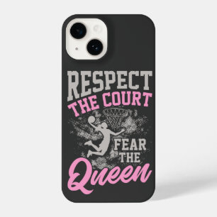 Respect The Court Fear The Queen  iPhone 14 Case