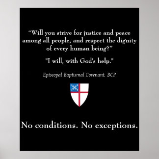 Respect the Dignity of all Human Beings Poster