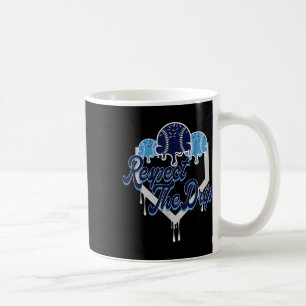 Respect The Drip Baseball Home Plate With Sprinkle Coffee Mug