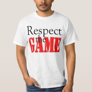 Respect the Game tshirts