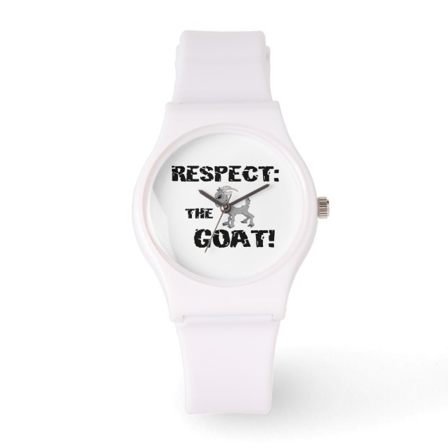 Respect the Goat Watch (Front)