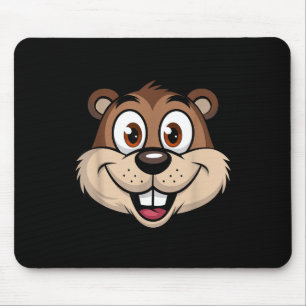 Respect The Groundhog Day Ground Hog Animal Costum Mouse Mat