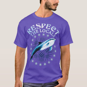 Respect The Locals Dolphins 2 T-Shirt