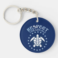 Respect The Locals - Turtle Awareness Diving Quote