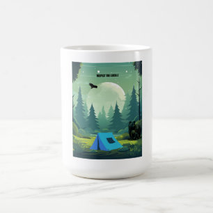 Respect the Locals – Wilderness Bear  Coffee Mug