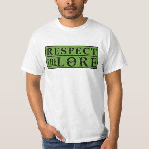 RESPECT THE LORE Square T-Shirt
