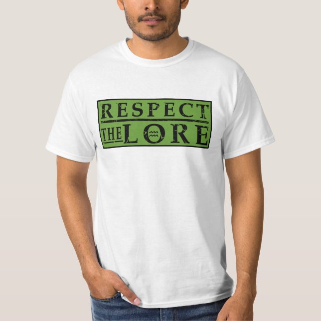 RESPECT THE LORE Square T-Shirt (Front)