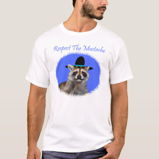 Respect The Moustache Male T-shirt
