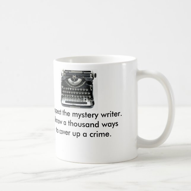 Respect the Mystery Writer Mug (Right)