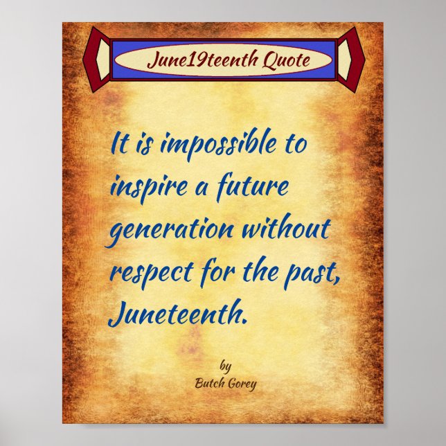 Respect the past poster (Front)