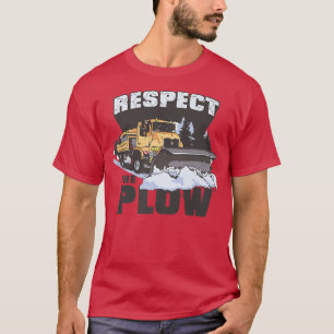 Respect The Plough Snow Winter T-Shirt