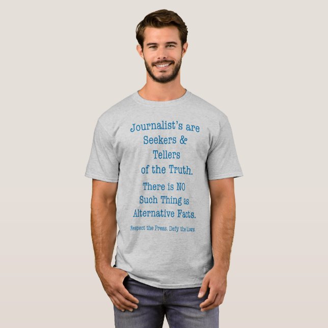 Respect the Press T-Shirt (Front Full)