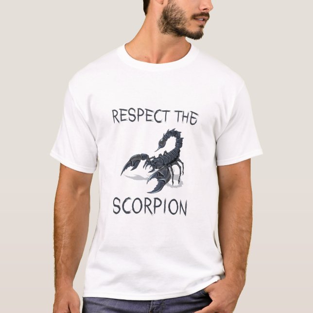 Respect the Scorpion T-Shirt (Front)