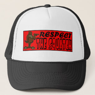 RESPECT THE SQUATCH!  Look like a PRO in Bobo's Trucker Hat