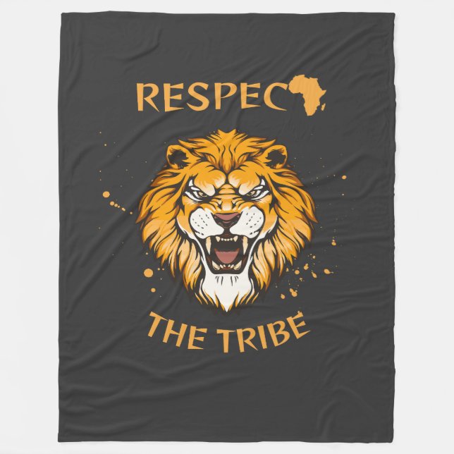 Respect the Tribe | Fleece Blanket (Front)