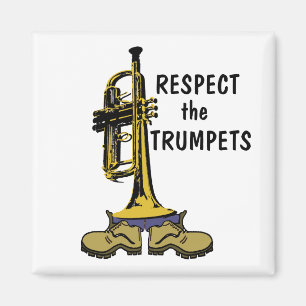 Respect the Trumpets Magnet