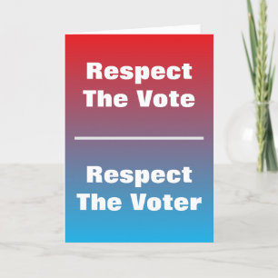 Respect The Vote and Voter Card