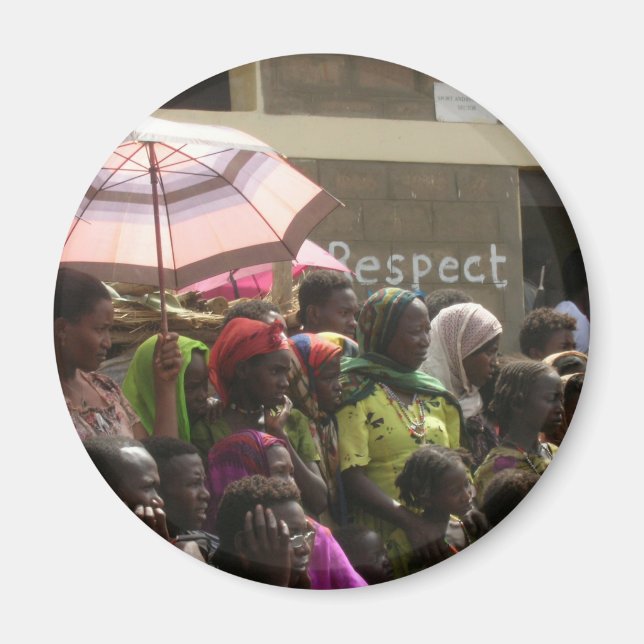 Respect Women Ethiopia Magnet (Front)