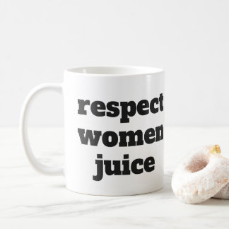 Respect Women Juice Coffee Mug