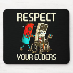 Respect Your Elders Gaming Clic  Mouse Mat